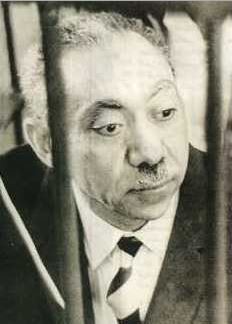 Sayyid Qutb on trial in 1966 under the Gamal Abdel Nasser regime. Source: Wikimedia Commons, Public domain.