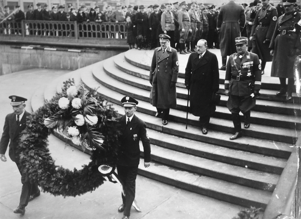 Franco-German veterans’ ceremony in Hamburg, 20 November 1936