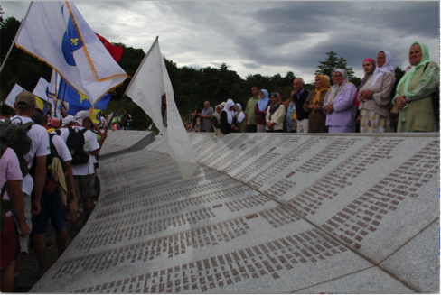 Marš Mira Participants in Potočar. Source: Author Image 7/10/14.