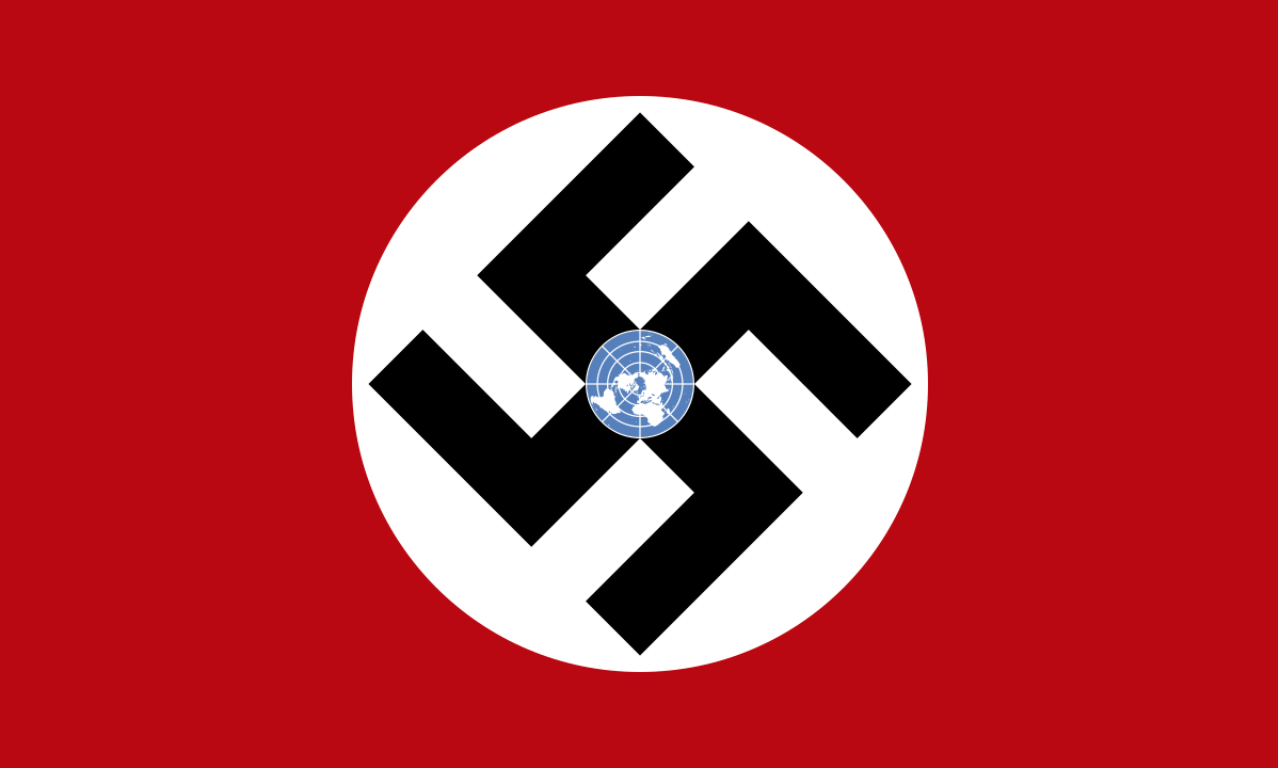  Flag of the American Nazi Party (ANP), founded by George Lincoln Rockwell in 1959. Source: Wikimedia Commons, Public domain.