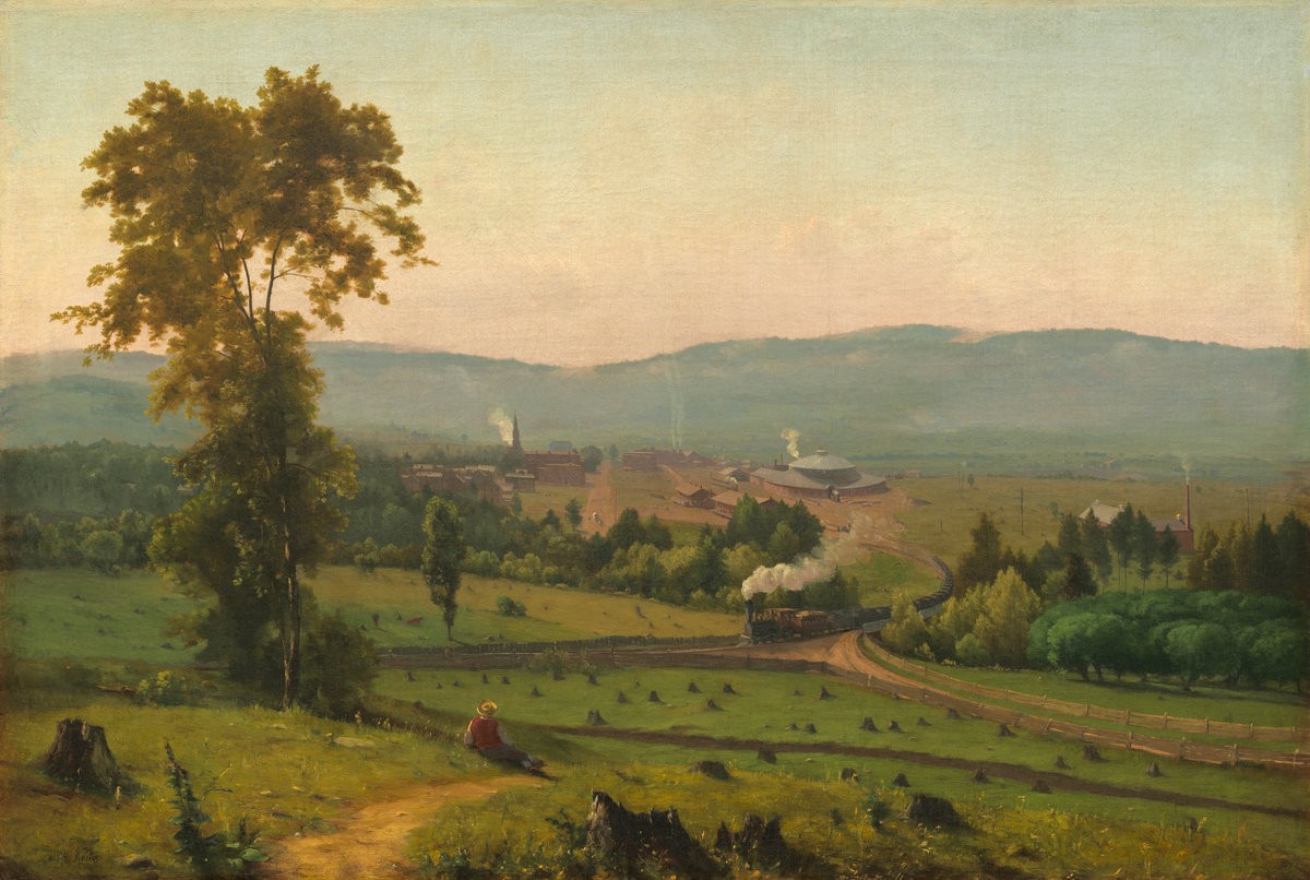 "The Lackawanna Valley," by George Inness (c. 1856). Source: National Gallery of Art.