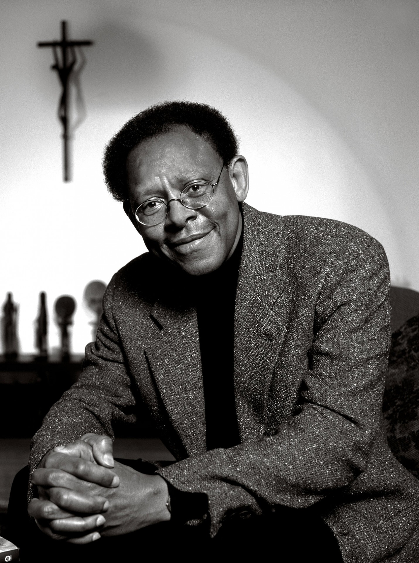 The Rev. Dr. James H. Cone. Source: Charlotte Raymond, The New York Times.