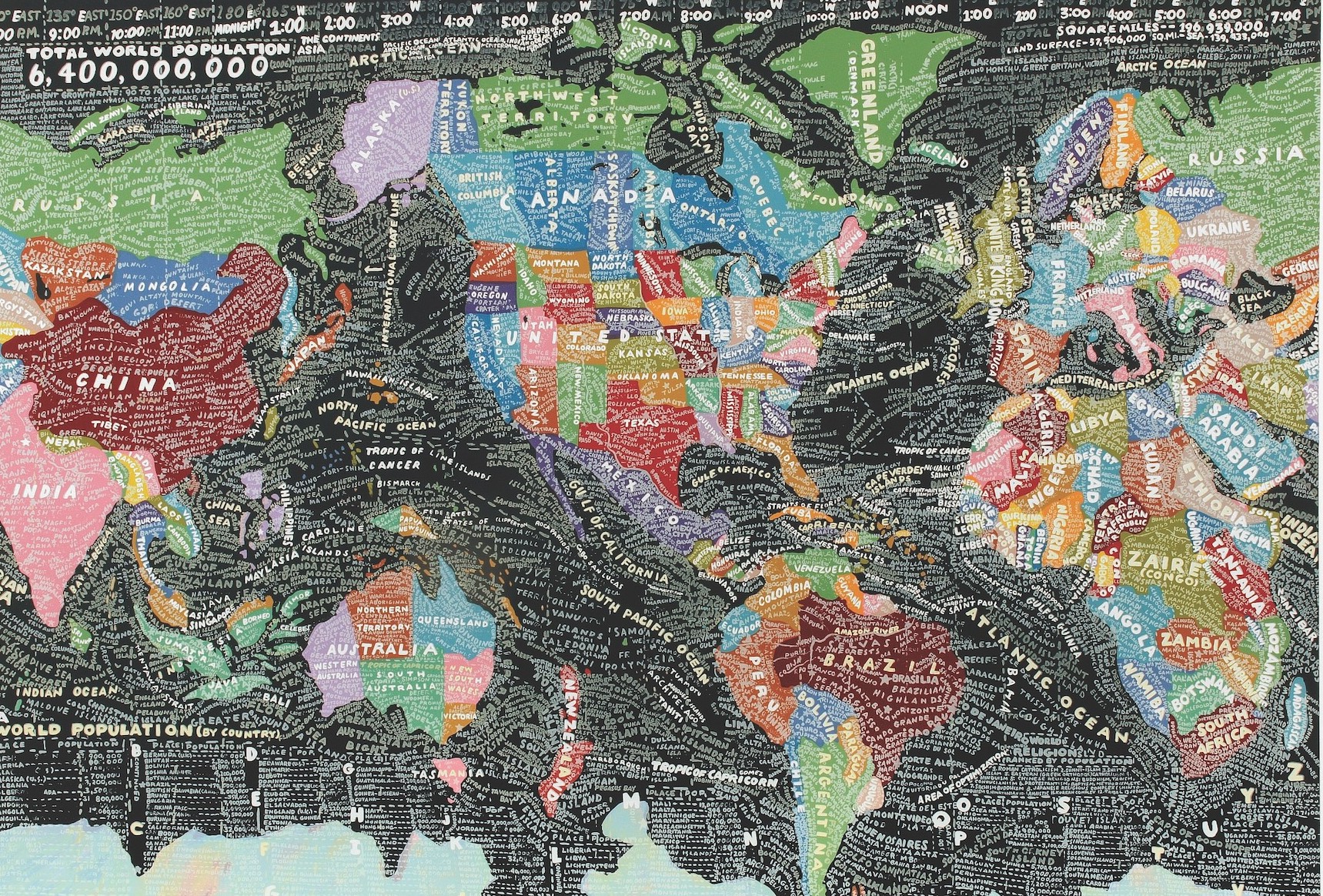 Scher World Map