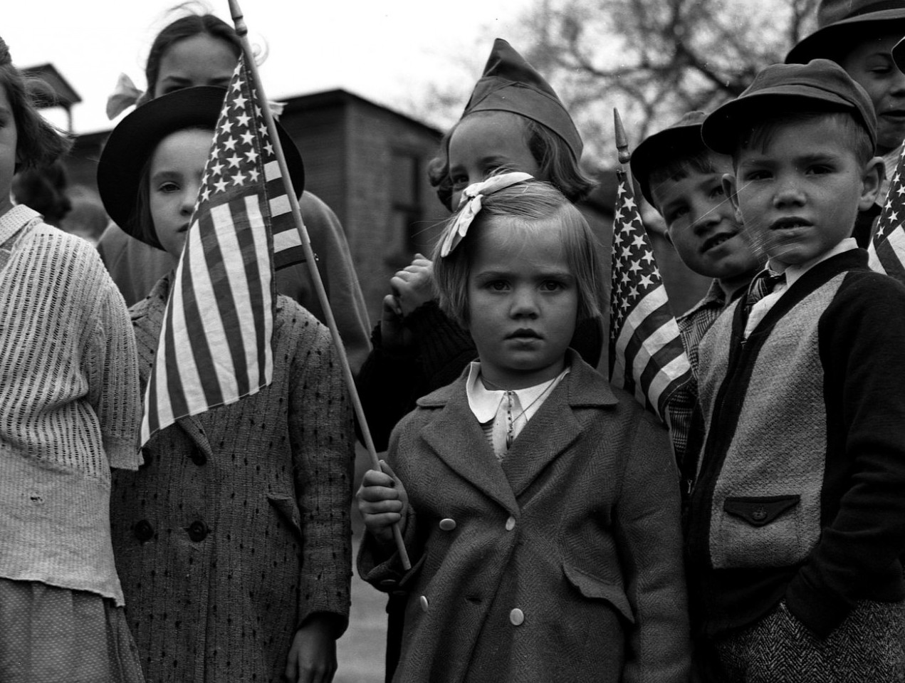 Children on Memorial Day, 1943. Source: Flickr, Public Domain