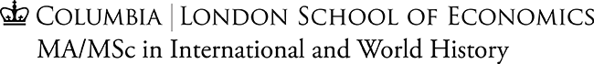MA/MSc in International and World History logo