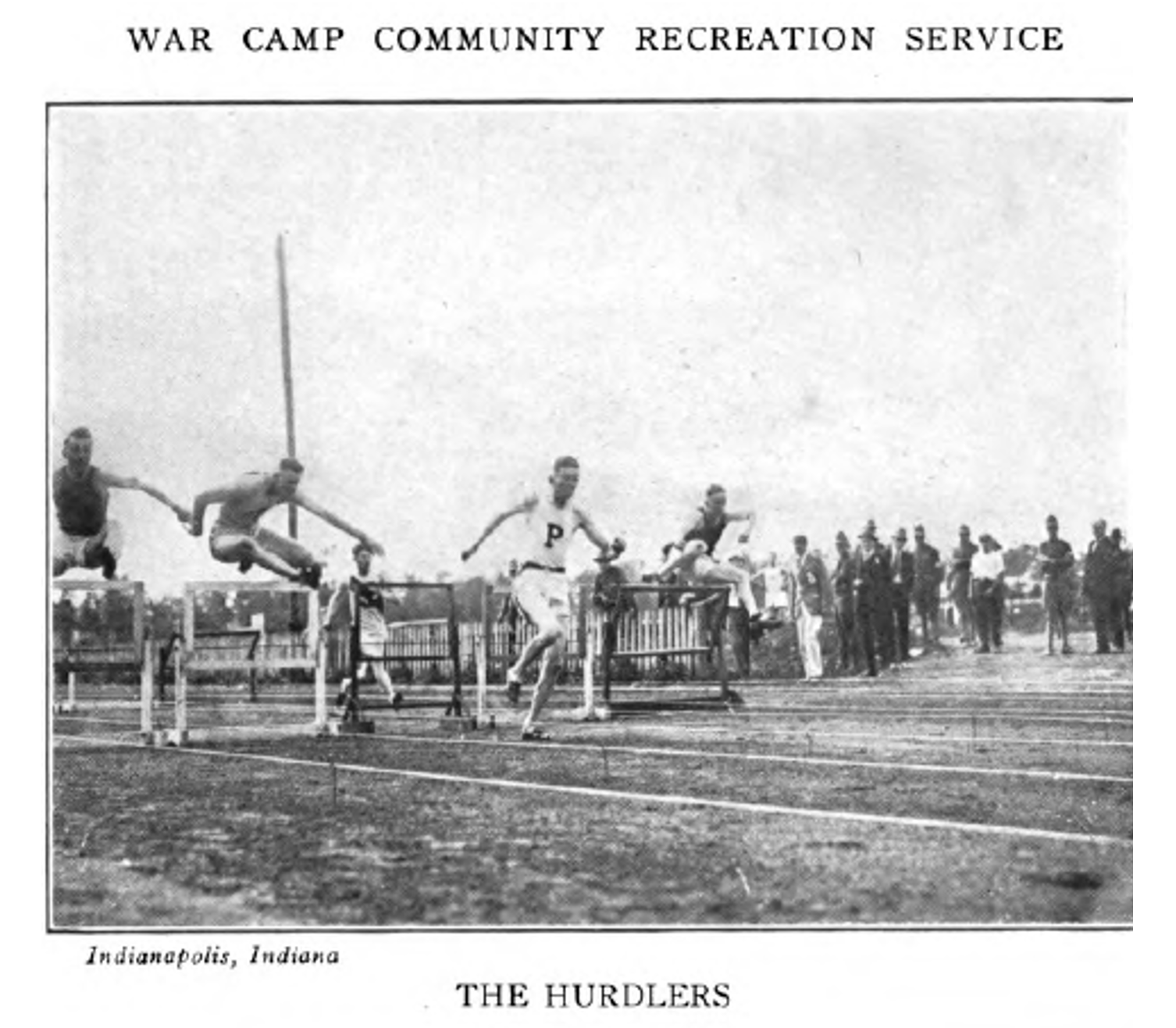 Photographs of PRAA recreation program. The Playground 11:8, November 1917