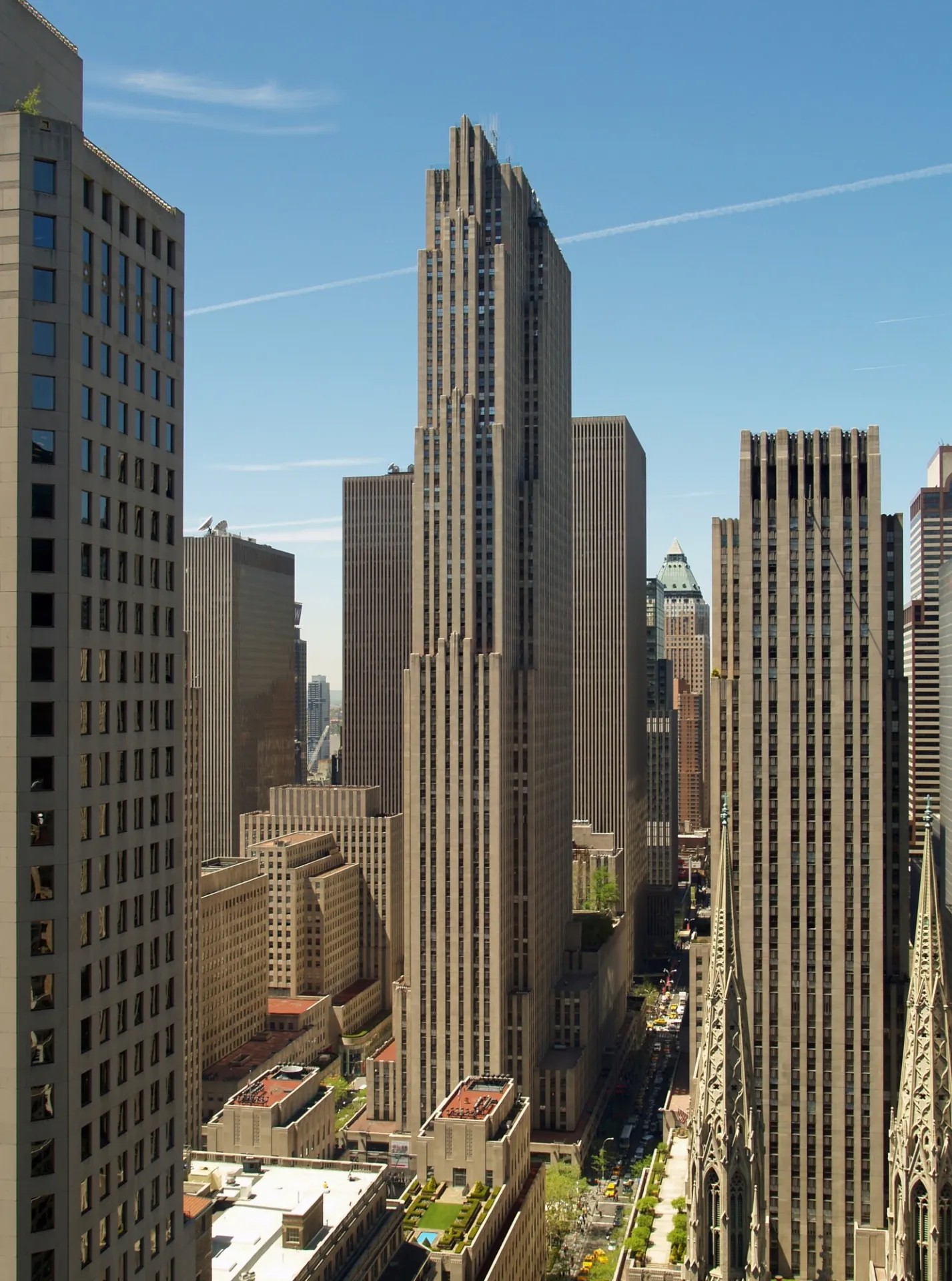 Rockefeller Center, New York, where the British Security Co-ordination (BSC) operated during World War II. Source: Wikimedia Commons, CC-BY-SA-3.0.