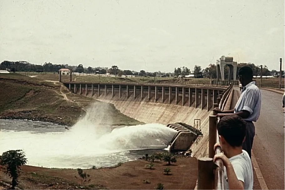 Janet Davis, “Owen Falls Dam looking towards Jinja.” Source: East African Memories 1.