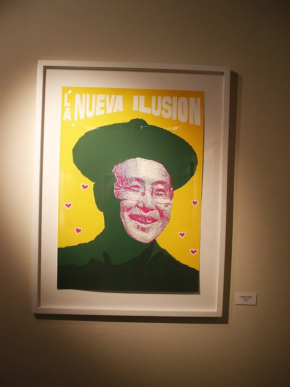 Alberto Fujimori, the former dictator as pop icon,  2001. Source: https://www.flickr.com/photos/15132846@N00/637435452/