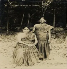 Tamil women [in] Malaya, 1930. Source: KITLV