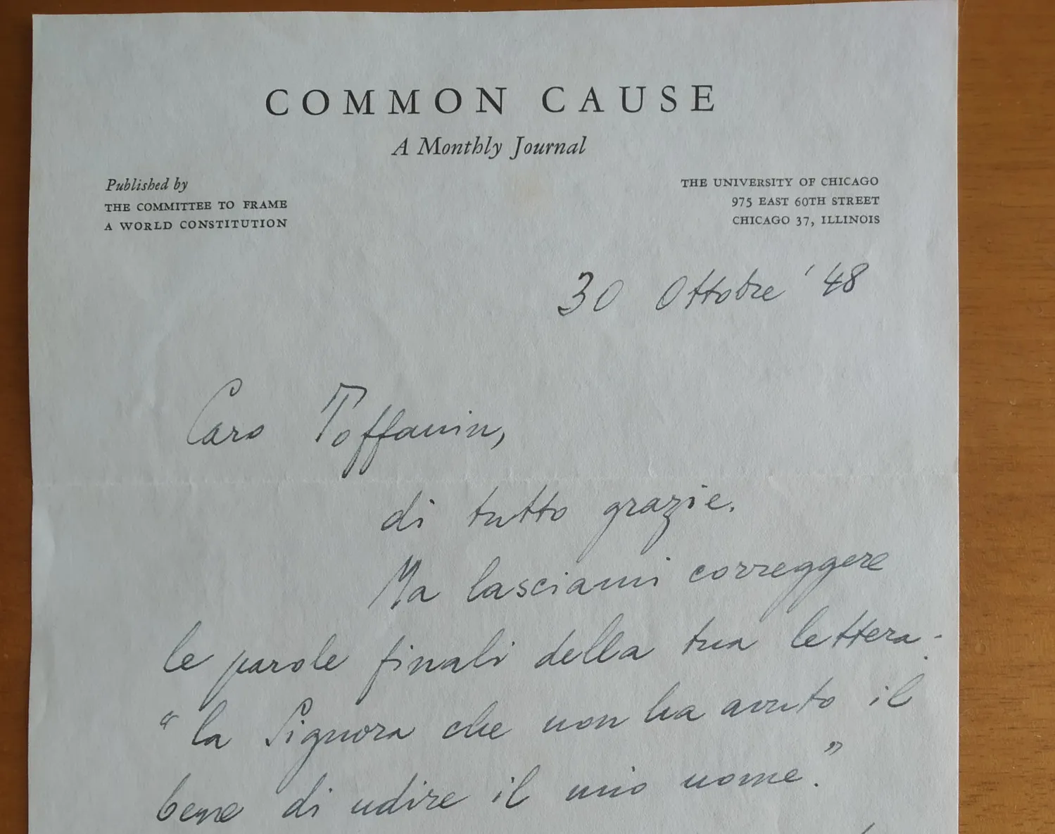 Common Clause Monthly Journal 