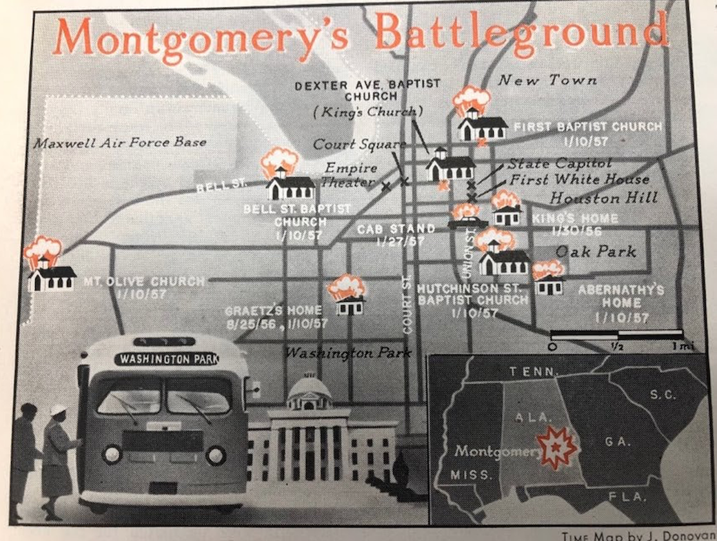 “Montgomery’s Battleground.” TIME map J. Donovan. SCPC. FOR Records. Series E, Box 17. (Source: Student dissertation)