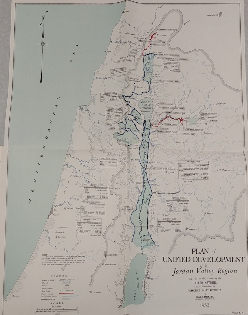 Original UN plan, Box 275-2-6, UN Archives. (Source: Student dissertation)