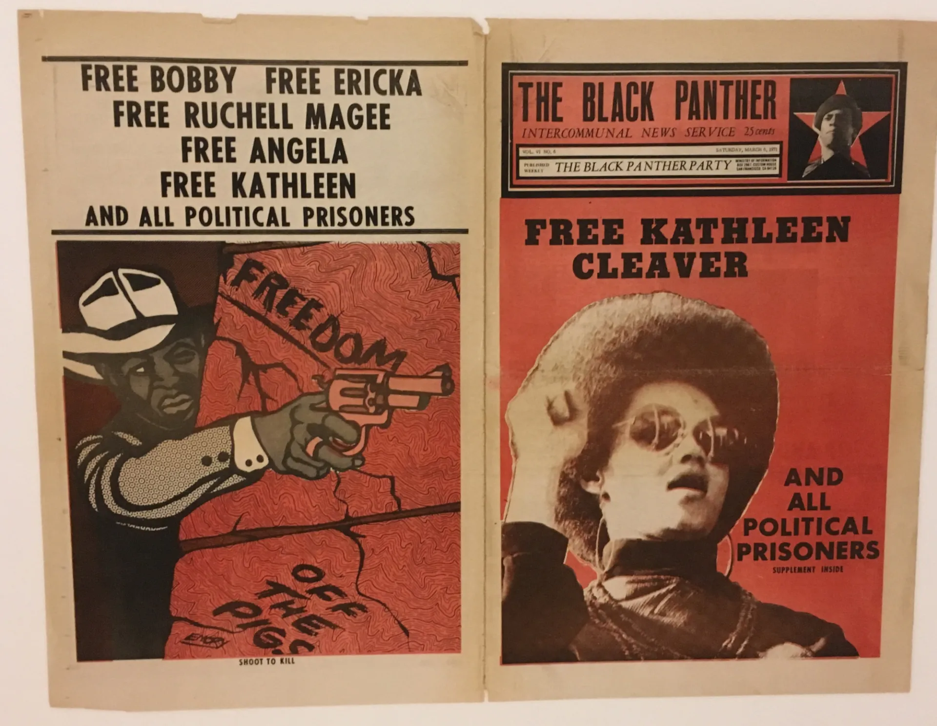 Wikimedia Commons contributors, "File:Black Panthers @ 50 exhibition at Oakland Museum of California.jpg," Wikimedia Commons, https://commons.wikimedia.org/w/index.php?