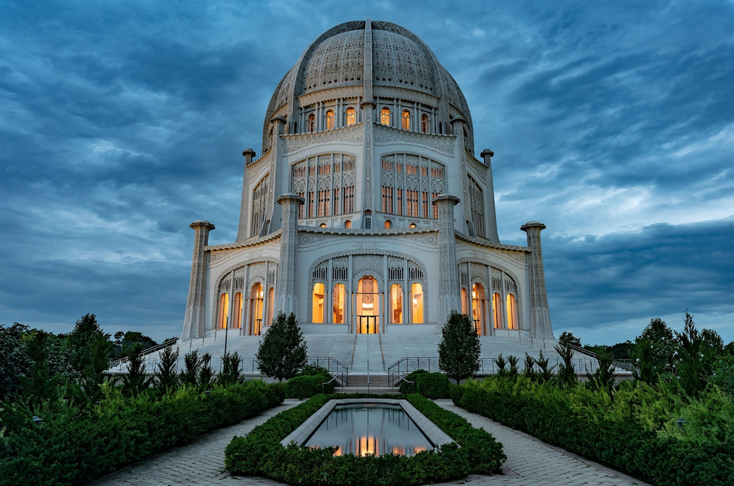 Bahai Temple of Worship, (CC BY-SA 4.0). Source: Student Dissertation.