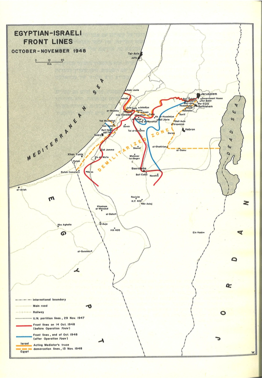 Gedalia Yogev, Yehoshua Freundlich, and Israel. Ganzakh ha-medinah, Documents on the Foreign Policy of Israel. Vol.2, October 1948-April 1949 (Jerusalem: Government Printer, 1984), 80. 