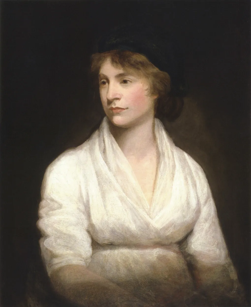 Portrait of Mary Wollstonecraft, John Opie, 1797, National Gallery of Art, NPG 1237